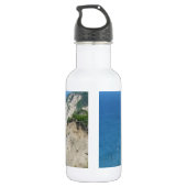 Blok Island Bluffs - Block Island, Rhode Island Waterfles (Achterkant)