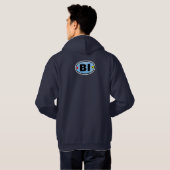Blok Island Hoodie (Achterkant volledig)