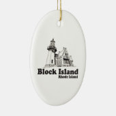Blok Island Keramisch Ornament (Rechts)