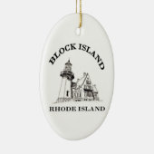 Blok Island Keramisch Ornament (Rechts)