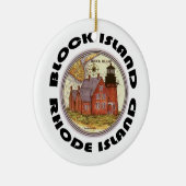 Blok Island Keramisch Ornament (Rechts)