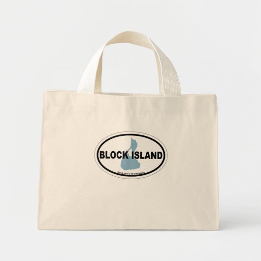 Blok Island Mini Tote Bag (Voorkant)