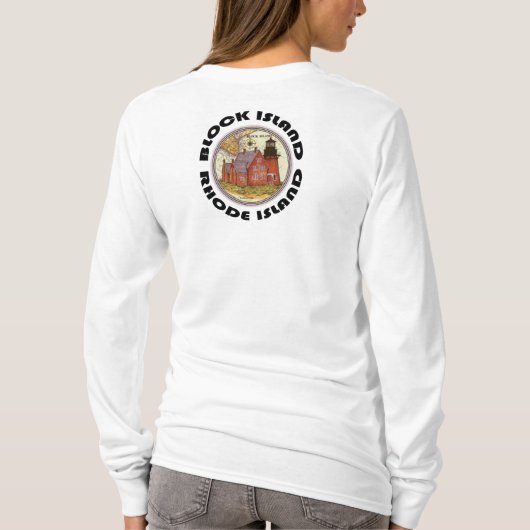 Blok Island T-shirt (Achterkant)