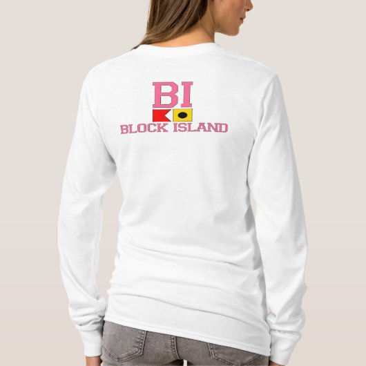 Blok Island T-shirt (Achterkant)