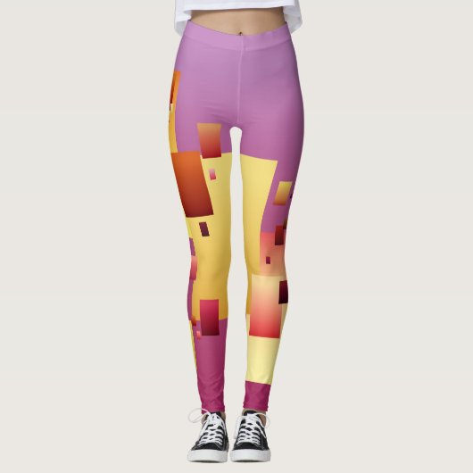Blok Leggings (Voorkant)