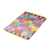 Blok Letters Bath Mat (Gekanteld)