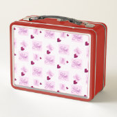 Blok liefde hartpatroon (Achterkant)