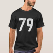 Blok nr. 79 voor Football honkbalzak T-shirt (Voorkant)