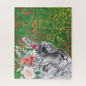 Blok Oerwoud Blok Legpuzzel (Verticaal)