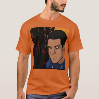 Blok om te blokkeren met Supa Cool-Man T-shirt