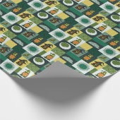 Blok Patchwork (Cosmische Nevel) Cadeaupapier (Hoek)