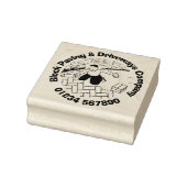 Blok Paving & Driveways. Rubberstempel (Stempel)