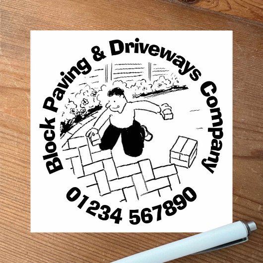 Blok Paving & Driveways. Rubberstempel