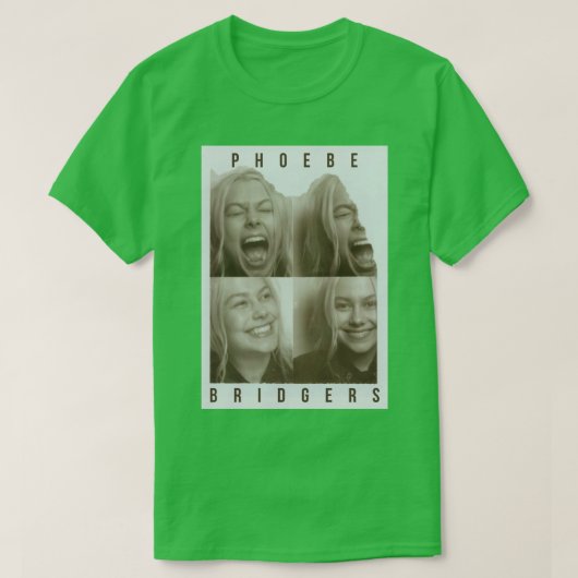 Blok Phoebe Bridgers 22 T-shirt (Design voorkant)