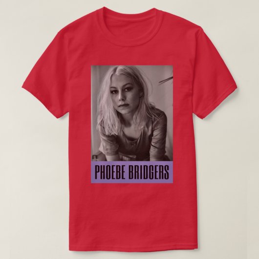 Blok Phoebe Bridgers 5 T-shirt (Design voorkant)