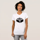 Blok Pictogram T-shirt (Voorkant volledig)