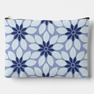Blok Print Tegelbloemen blauw Etui