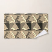 Blok sepia handdoek (Handdoek)