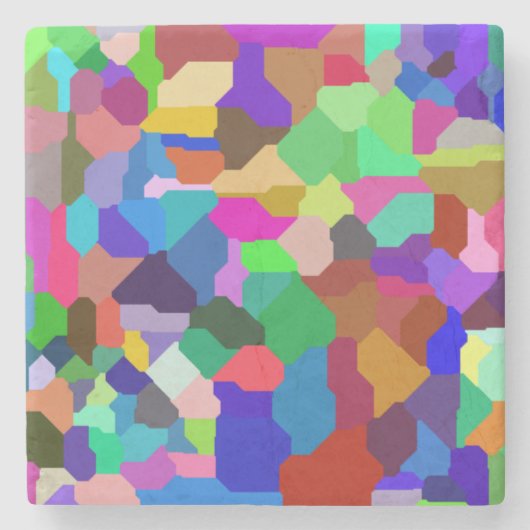 Blok Tegel Marmeren Onderzetter (Voorkant)