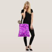 Blok van Butterflies, Amethyst, Violet en Orchid Tote Bag (Op model)
