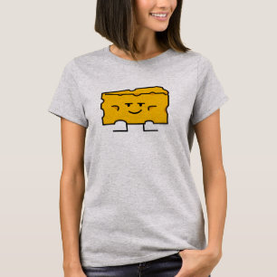 Blok van Cheese mac zuivelmelk eiwit vet wig T-shirt