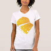 Blok van Cheese Womens T-shirt (Voorkant)