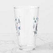 Blok van de gevechtsvogels ter illustratie glas (Links)