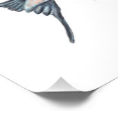 Blok van de gevechtsvogels ter illustratie perfect poster (Hoek)