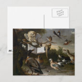 Blok van de kaart voor het schilderen van muziekvo (Voorkant / Achterkant)