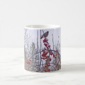 Blok van de Mok van Cedar Waxwings (Center)