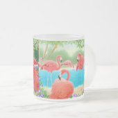 Blok van de Mok van Flamingos Glass (Voorkant rechts)