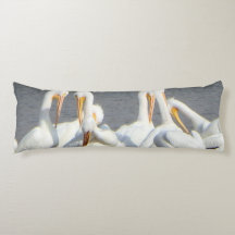 Blok van de pelikaanse kussen