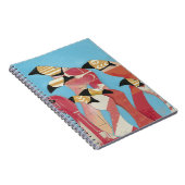 Blok van Flamingos Notitieboek (Rechterzijde)