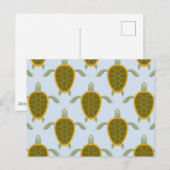 Blok van het Zee Briefkaart (Voorkant / Achterkant)