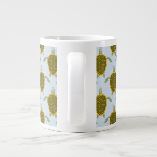 Blok van het Zee Grote Koffiekop (Achterkant)