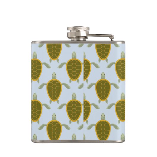 Blok van het Zee Heupfles (Achterkant)