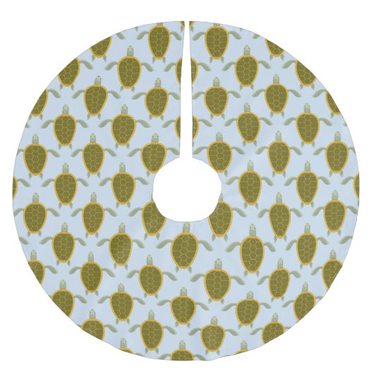 Blok van het Zee Kerstboom Rok (Voorkant)