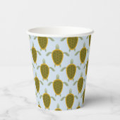 Blok van het Zee Papieren Bekers (Achterkant)