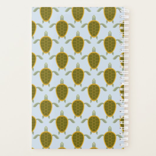 Blok van het Zee Planner (Achterkant)