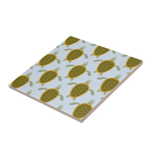 Blok van het Zee Tegeltje (Zijkant)