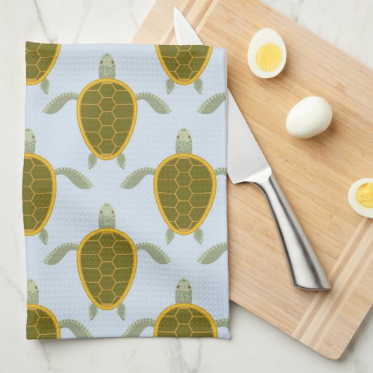 Blok van het Zee Theedoek (Quarter Fold)