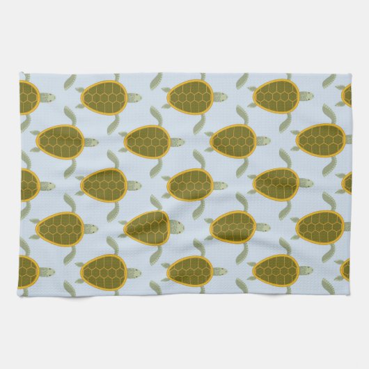 Blok van het Zee Theedoek (Horizontaal)