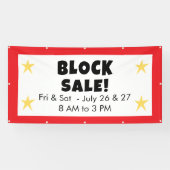 Blok Verkoop Banner (Horizontaal)