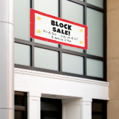 Blok Verkoop Banner (Buitenkant Gebouw)