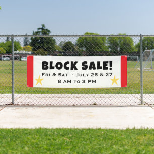 Blok Verkoop Banner