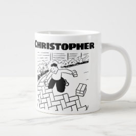 Blokbestrating of Blokbestratingslaag met naam Grote Koffiekop