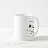 Blokblokkering Mok schrijver NANOWRIMO (Voorkant rechts)