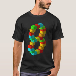 Blokbouw 8e 8 t-shirt