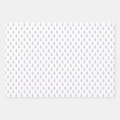 Blokdruk geïnspireerd op bloemen inpakpapier vel (Voorkant 3)