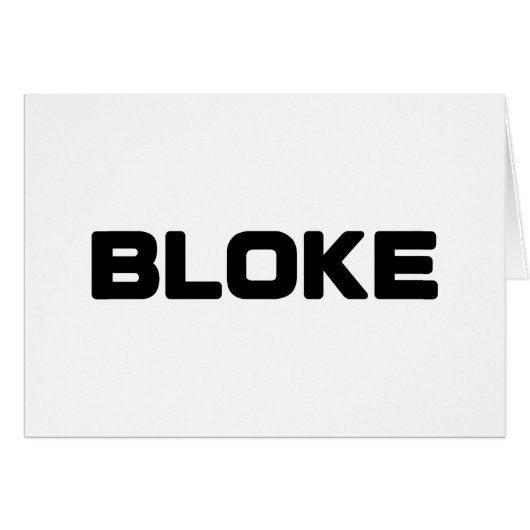 BLOKE KAART (Voorkant Horizontaal)